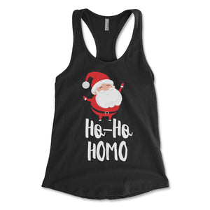 Ho Ho Homo Women's Racerback