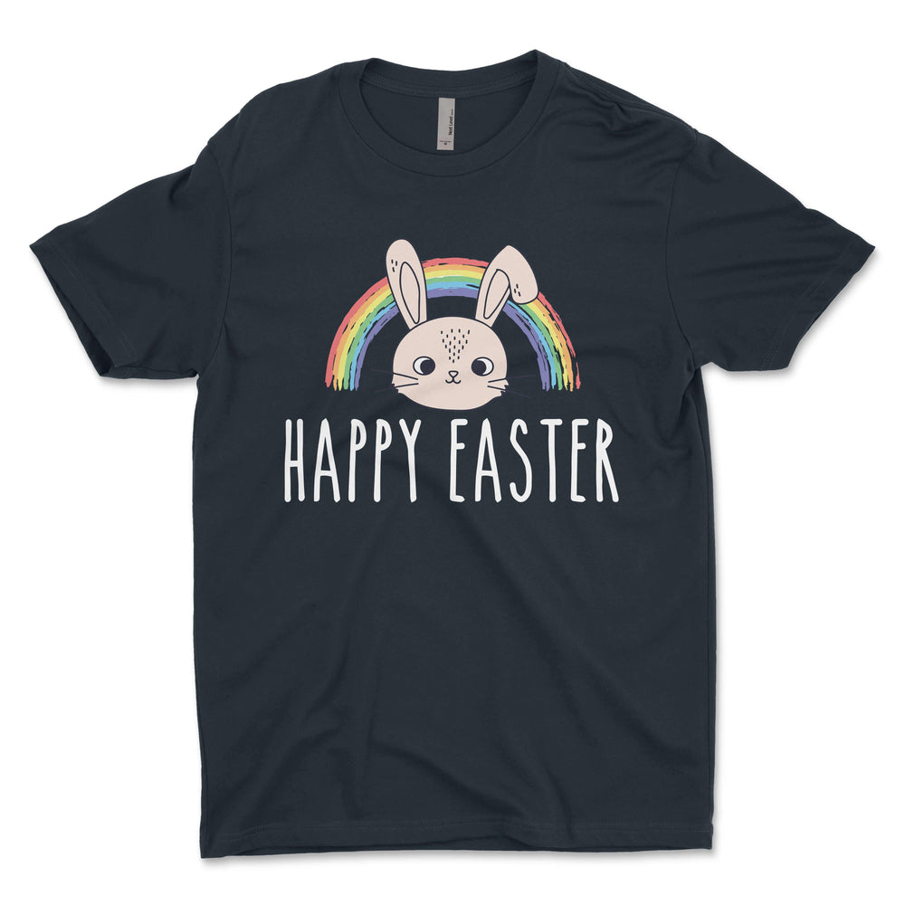 Happy LGBTQ Easter Bunny Men's T-Shirt