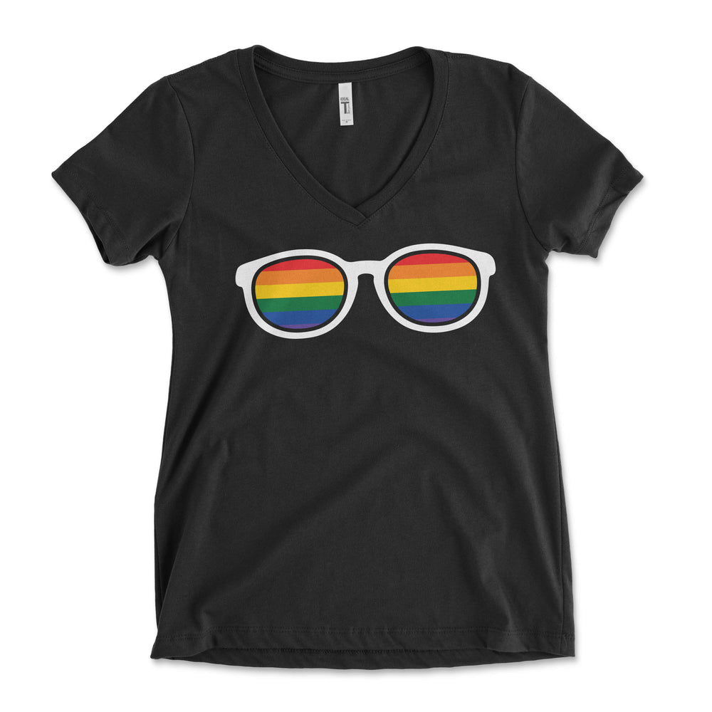 It's Cool To Be Gay Sunglasses Women's Vneck