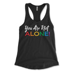 You Are Not Alone Women's Racerback