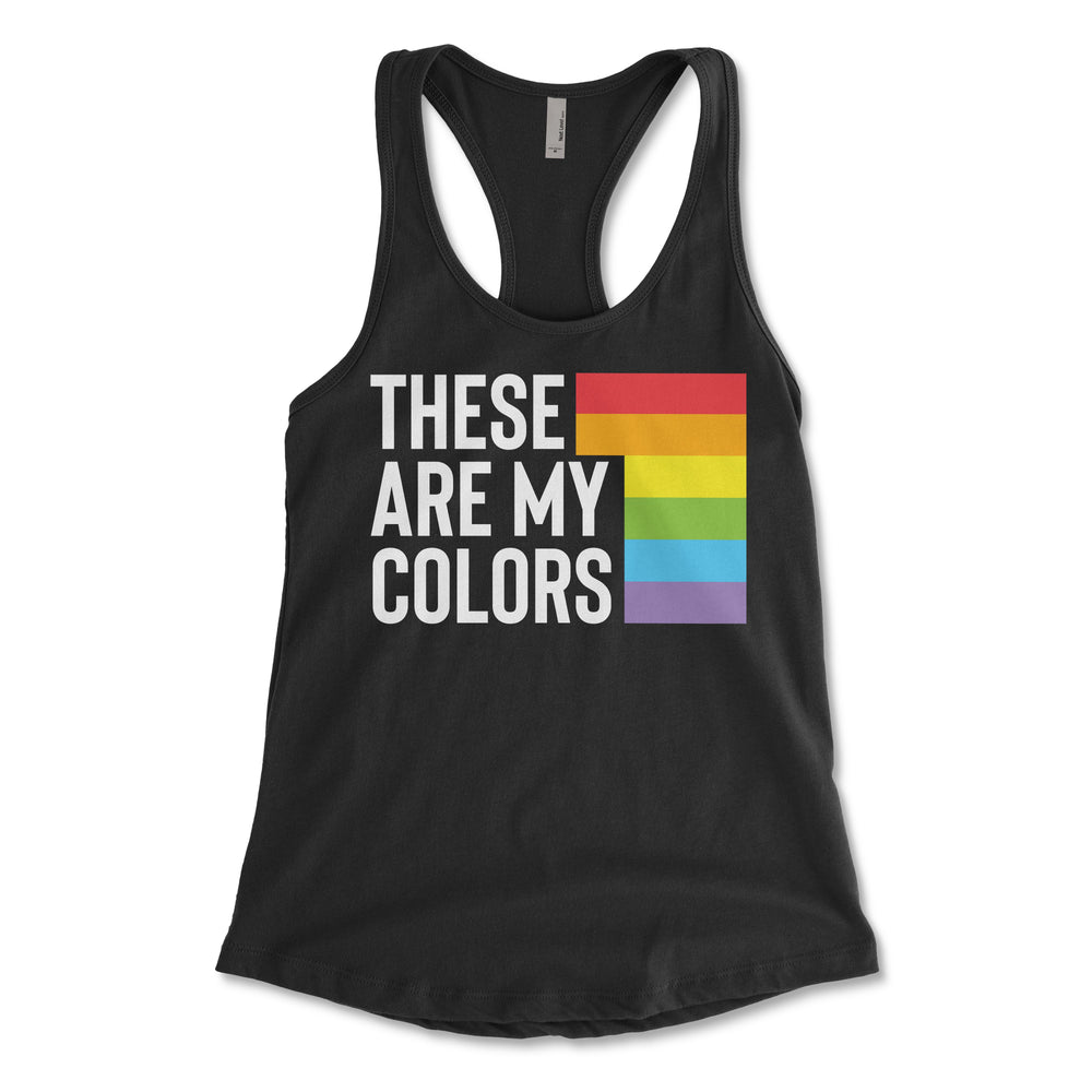 These Are My Colors Women's Racerback