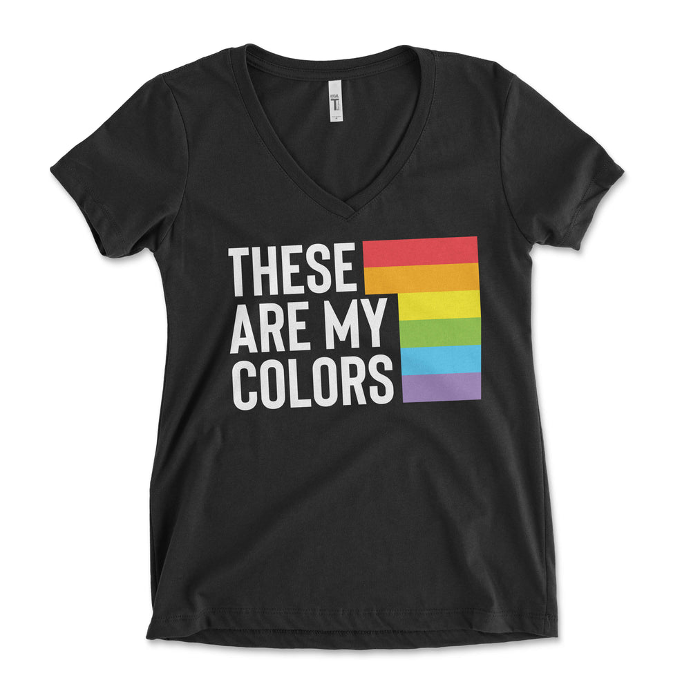 These Are My Colors Women's Vneck