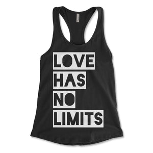 Love Has No Limits Women's Racerback