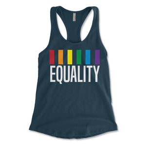 Equality Gay Pride Women's Racerback