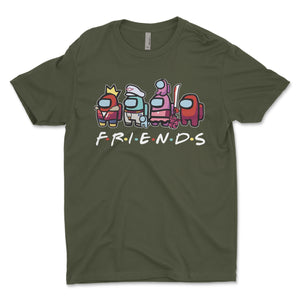 Among Us Friends Youth T-Shirt